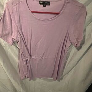 D&G Light Purple Women's Short Sleeve Top